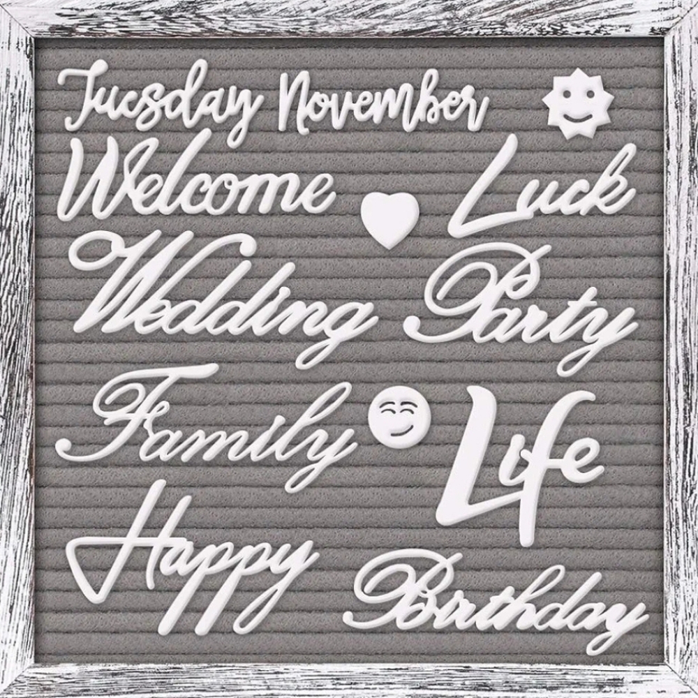 Tukuos Letter Board